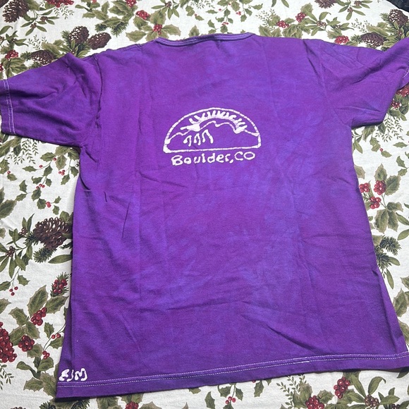 Mountain Sun Pub & Brewery, Boulder CO Batik front & back print tee size Small - Picture 3 of 8